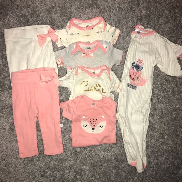 fox themed baby clothes